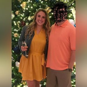 Yellow Material Girls Dress